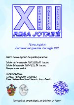 XII Certamen Poético Internacional Rima Jotabé